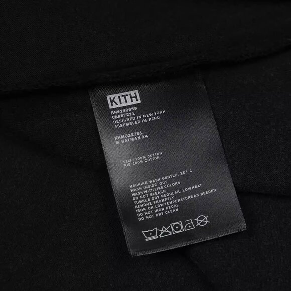 Kith x Batman Selina Kyle Vintage T-shirt Black - Picture 4 of 5